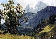 Albert Bierstadt, Tyrolean Landscape